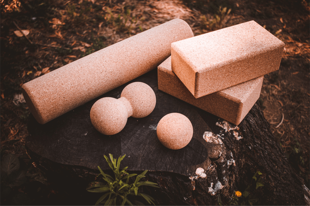 Natural Cork Yoga Accessories Cork in Vogue